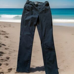 RSQ Slim Straight Men’s Black Chino Pants 29x32 Skaters Surfer